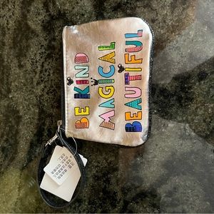 Disney mini zipper bag wristlet
